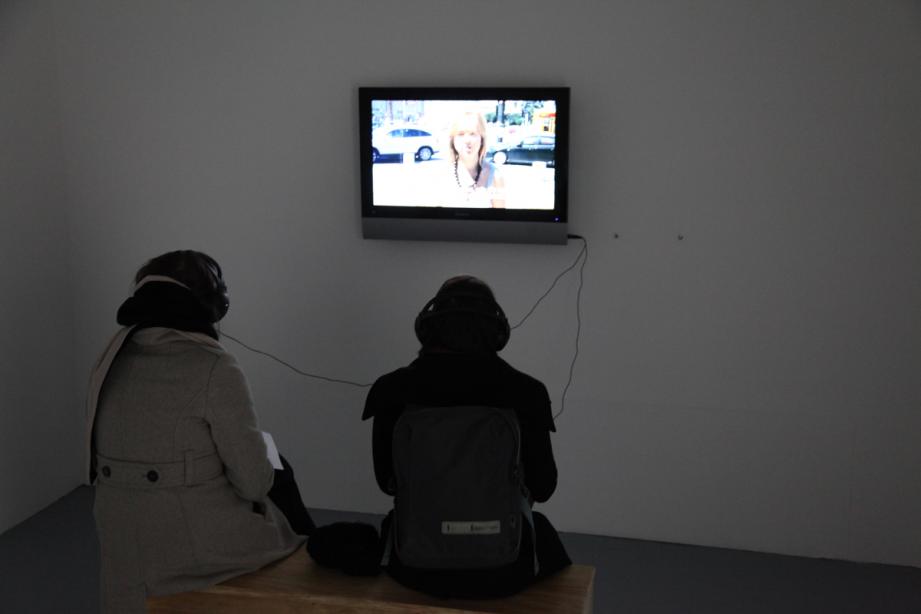 Oliver Ressler, What Is Democracy? (2009), Installation view,photo: Amin Weber